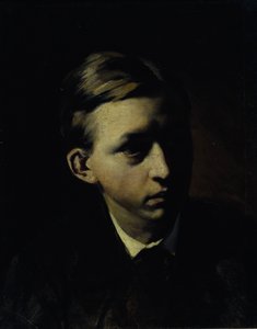 Nyikolaj Alekszejevics Kaszatkin festő portréja 1859-1930, 1876 alkotó: Vasili Grigorevich Perov
