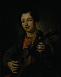 A gitáros, 1850-es évek alkotó: Vasili Grigorevich Perov