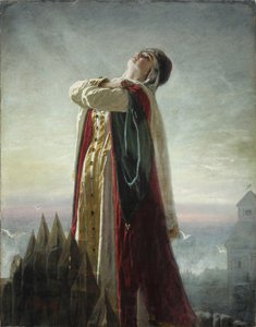 Yaroslavnas Lament, 1880 alkotó: Vasili Grigorevich Perov