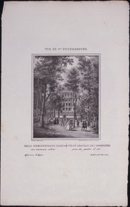 Kilátás Szentpétervárra. Szent Mihály-kastély, 1833 alkotó: Vasili Semenovich Sadovnikov