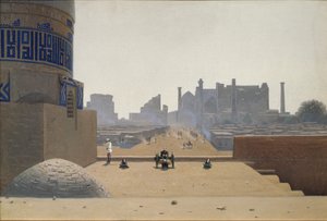 Szamarkand főutcája kora reggel, 1869-1870 alkotó: Vasili Vasilievich Vereshchagin