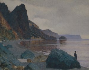 A Szent György-kolostor közelében. Krím alkotó: Vasili Vasilievich Vereshchagin