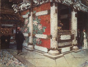 A nikkói sintó szentély, 1903 alkotó: Vasili Vasilievich Vereshchagin