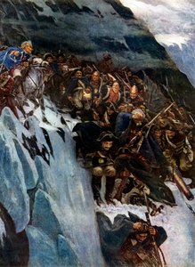 „Szuvorov útja az Alpokon keresztül”, 1799, 1899, 1939.