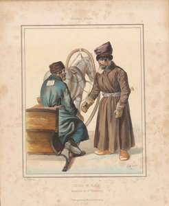 Coachman fogadó Petersburg, a 19. század közepe..