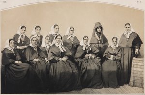 A Krestovozdvizhenskaya Ápolók Község ápolói, 1854