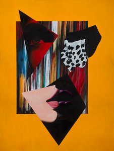 Open Virtue, 2014 (Akril, ceruza, vászon)