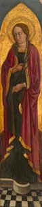 Páduai Szent Giustina egy augustinusi oltárképről