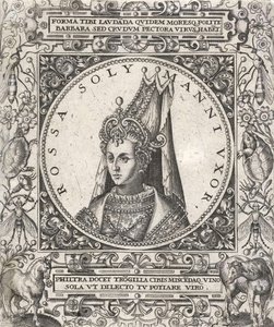 Roxelana szultán portréja alkotó: Venetian School