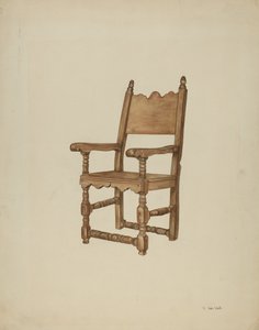 sekrestye szék alkotó: Vera Van Voris