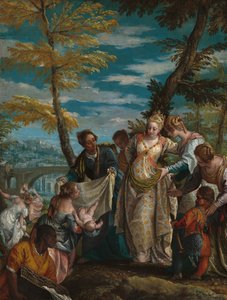 Mózes megtalálása alkotó: Veronese