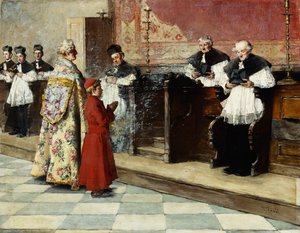 A keresztelő; Keresztség alkotó: Vicenzo Irolli