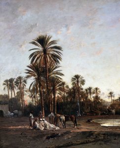 Afrika-tó. 1866 (olaj, vászon)
