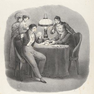 Pasas. X: Micsoda balszerencse! Micsoda balszerencse!, 1824. alkotó: Victor Adam