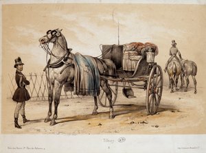 Tilbury – Adam litográfiája, kb. 1840 alkotó: Victor Adam