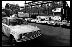 Les halles de Paris közvetlenül az 1971. augusztusi lebontás előtt (f/w fotó)