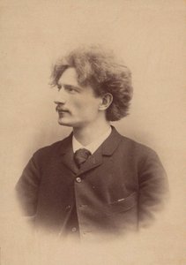 Ignacy Jan Paderewski zeneszerző portréja 1860-1941, 1889-1890. alkotó: Victor Girard