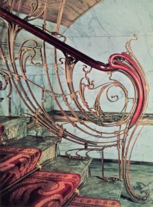 Bannister alkotó: Victor Horta