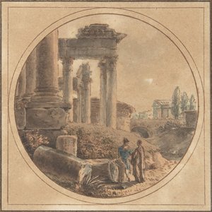 Fantáziakép a Forum Romanumról, n.d.