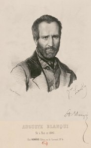 Louis-Auguste Blanqui portréja 1805-1881, 1849. alkotó: Victor Larsky