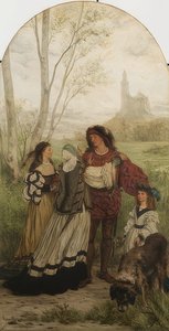 Hartmut von Kronberg lovag búcsút vesz rokonaitól