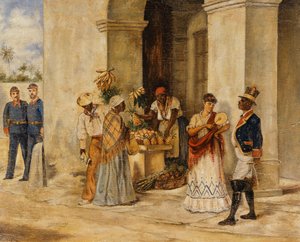 Helyi jelenet, 1888 alkotó: Victor Patricio Landaluce