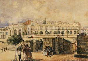 Központi park; központi park, alkotó: Victor Patricio Landaluce