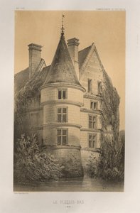Festői építészet vagy a 15. századi műemlékek. És XVI. Századok: XV. és XVI. századi francia kastélyok: Pl. 68, Le Plessis-Bas (Aisne) alkotó: Victor Petit
