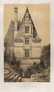 Festői építészet vagy a 15. századi műemlékek. És XVI. Századok: Chateaux De France a XV. és XVI. században: Pl. 37, Château De La Ranciere (Maine et Loire) alkotó: Victor Petit