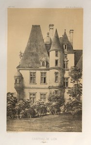 ...pl. 49, Château De Lion Calvados, 1860.