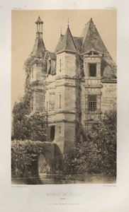 ...pl. 78, Belvau Corrèze kúria, 1860.