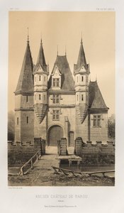 ...pl. 88, Barou Calvados régi kastélya, 1860. alkotó: Victor Petit
