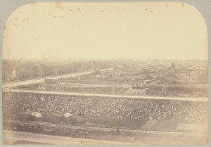 Pl. XVI. Panorámás kilátás a Múzeumtól keletre