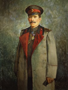 Jekon tábornok, a bolgár hadsereg vezérkari főnöke, 1916 körül (olaj, vászon)