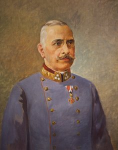 Viktor Dankl von Krasnik tábornok, 1916 körül (olaj, vászon)