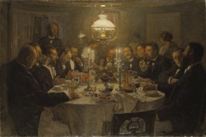 Svéd: Művészek között Egy művész találkozója alkotó: Viggo Johansen