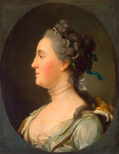 II. Katalin császárné portréja, 1729-1796, 1762 előtt.