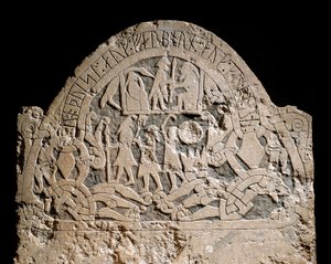 Sanda viking sírköve alkotó: Viking