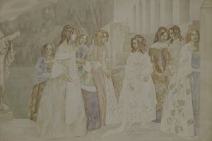 Rekviem, 1905 alkotó: Viktor Elpidiforovich Borisov Musatov