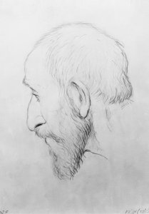 Férfi álló fej alkotó: Viktor Erdei
