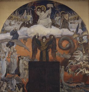 Az utolsó ítélet, 1885-1896 alkotó: Viktor Mikhaylovich Vasnetsov