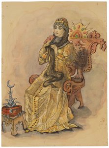 A hercegnő, aki soha nem mosolygott Nesmeyana, 1896 alkotó: Viktor Mikhaylovich Vasnetsov