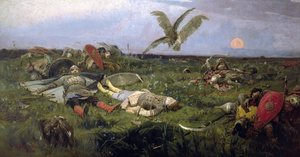 Igor herceg harcmezeje a kipcsakokkal, 1880.