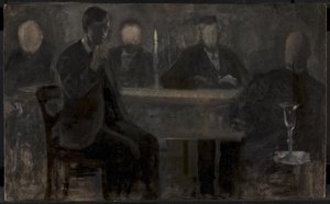 Öt portré. Festőtanulmány a stockholmi Thielska Gallerietben alkotó: Vilhelm Hammershøi