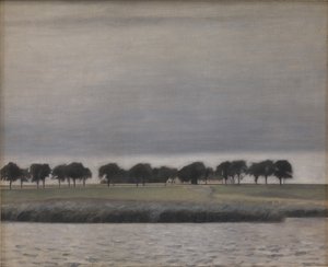 Előtanulmány Solregn számára. Gentofte-tó, 1903.