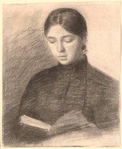 A művész nővére, Anna Reading alkotó: Vilhelm Hammershøi