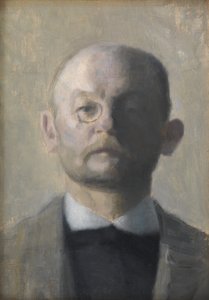 Kristian Zahrtmann festő alkotó: Vilhelm Hammershøi