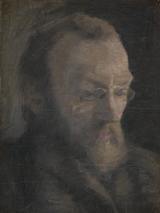 Karl Madsen művészettörténész, később a Statens Museum for Kunst igazgatója alkotó: Vilhelm Hammershøi