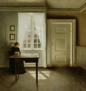 Belső hölgy, 1901 alkotó: Vilhelm Hammershoi