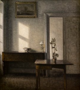 Belső virágporttal, Bredgade 25 alkotó: Vilhelm Hammershoi